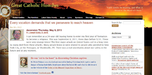 Great Catholic Homilies screen shot