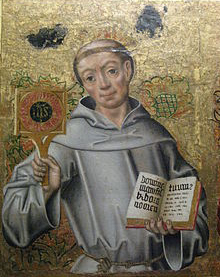St. Bernardino, patron saint of advertisers
